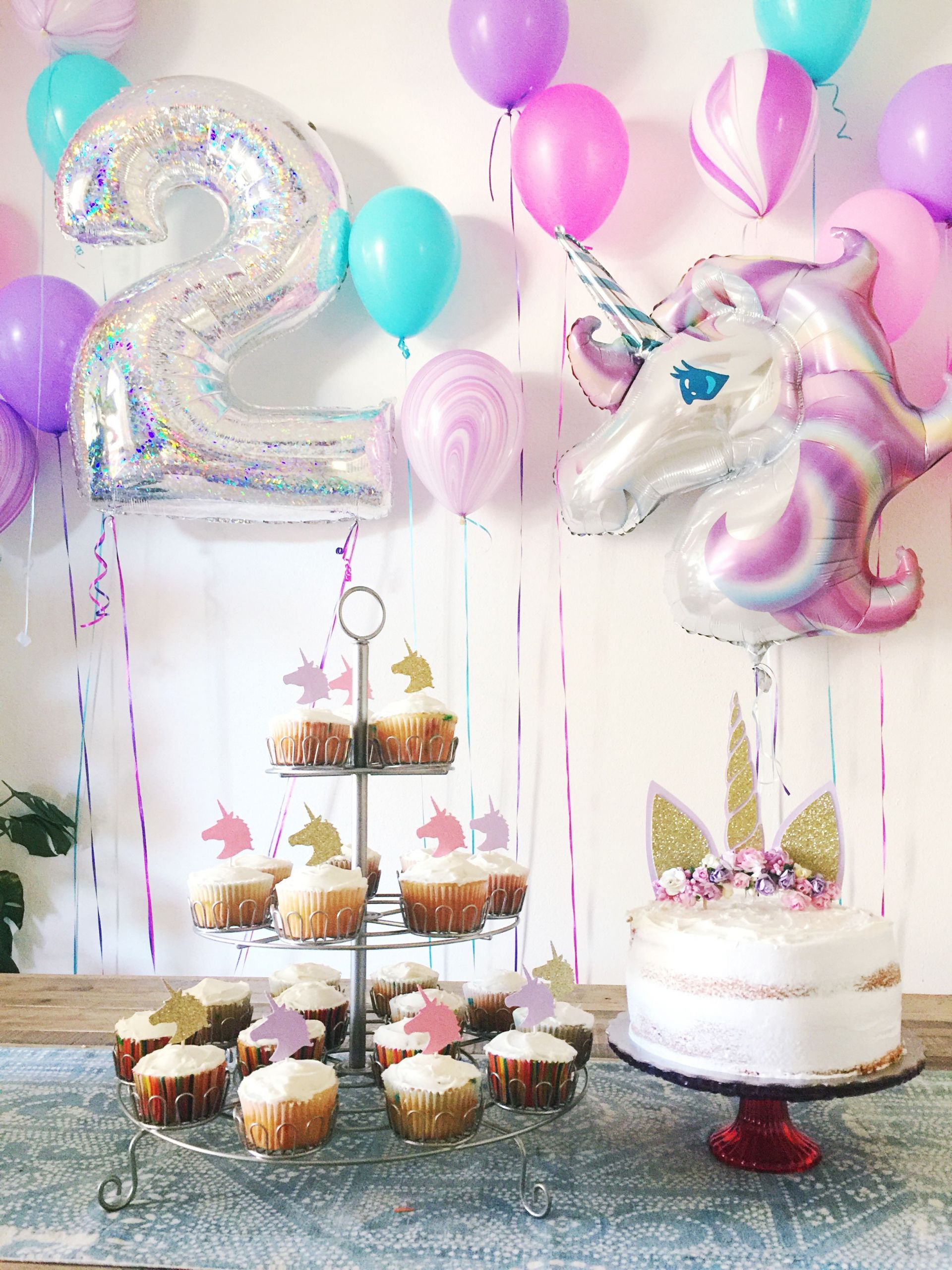 Birthday Party Ideas For 2 Year Old
 2 year old Unicorn Birthday Party