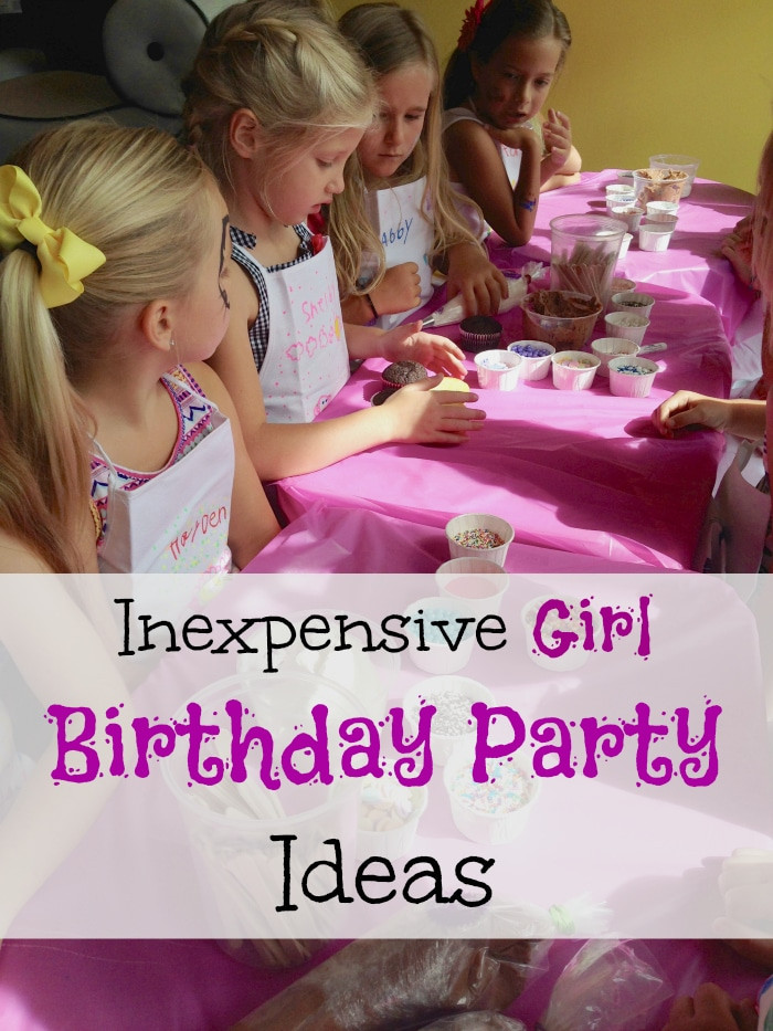 Birthday Party Ideas For 6 Year Old
 Cheap Girl Birthday Party Ideas · The Typical Mom