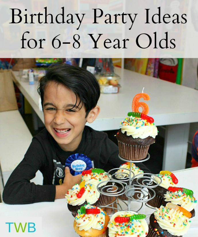 Birthday Party Ideas For 6 Year Old
 5 Birthday Party Ideas for Your 6 8 Year Olds The Write