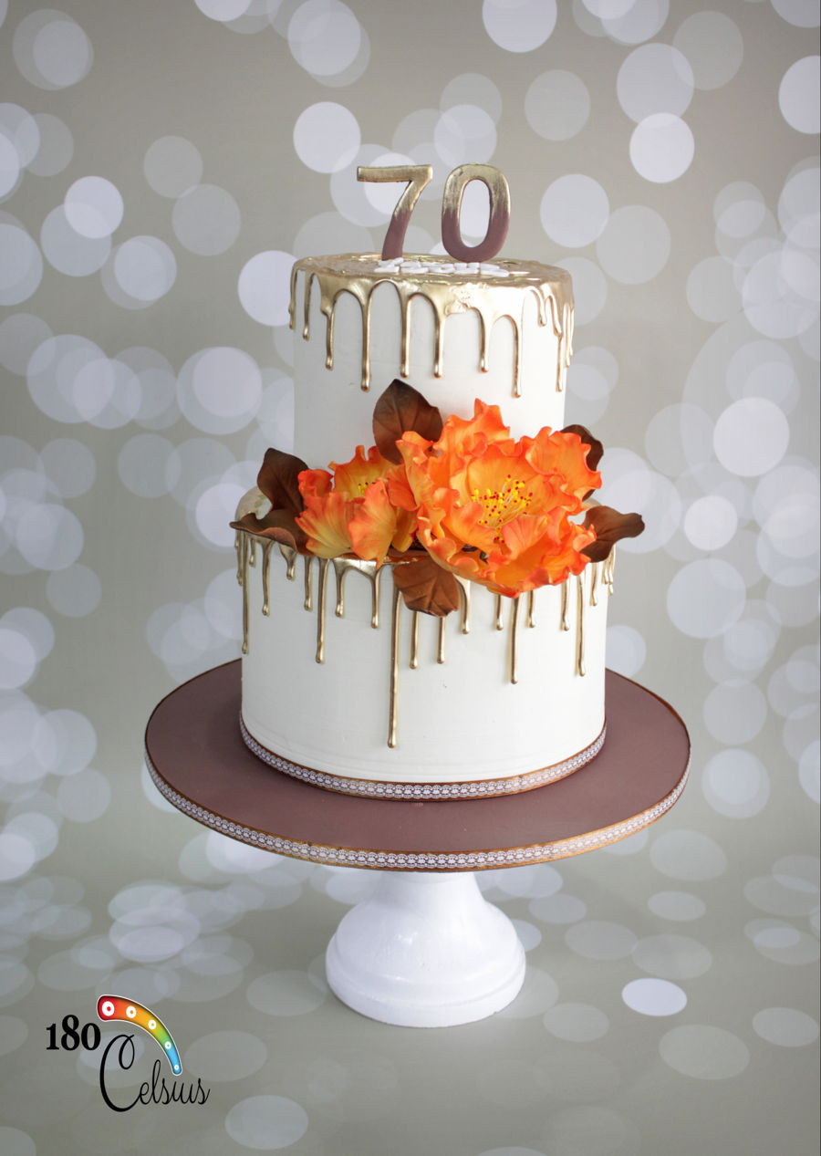 Birthday Party Ideas For 70 Year Old Woman
 70 Years Loved CakeCentral