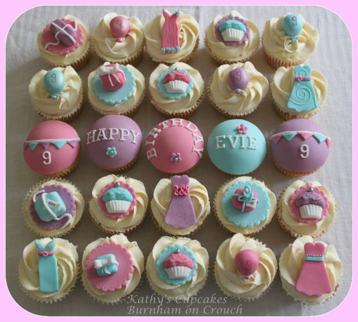 Birthday Party Ideas For 9 Year Old Daughter
 9 best Cupcakes for a 9 year old girls birthday party