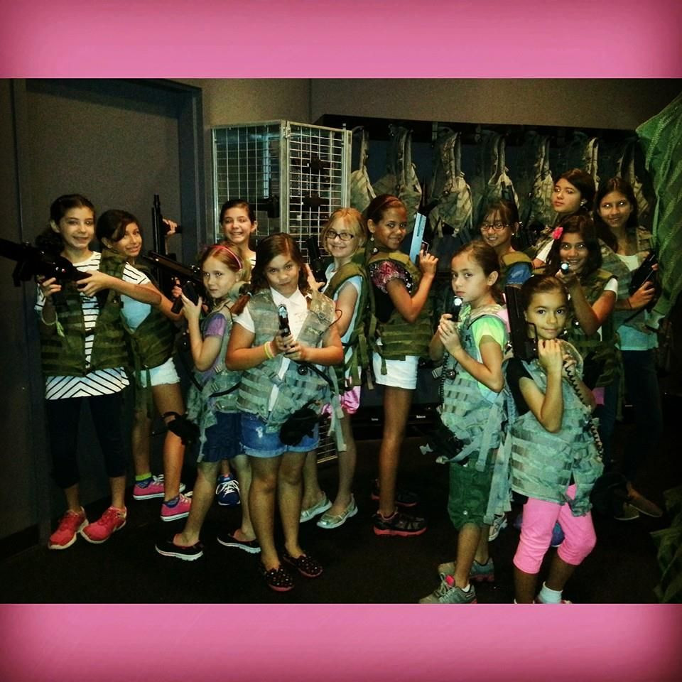 Birthday Party Ideas Raleigh Nc
 Fight Like a Girl at Hard Knocks Beyond Laser Tag