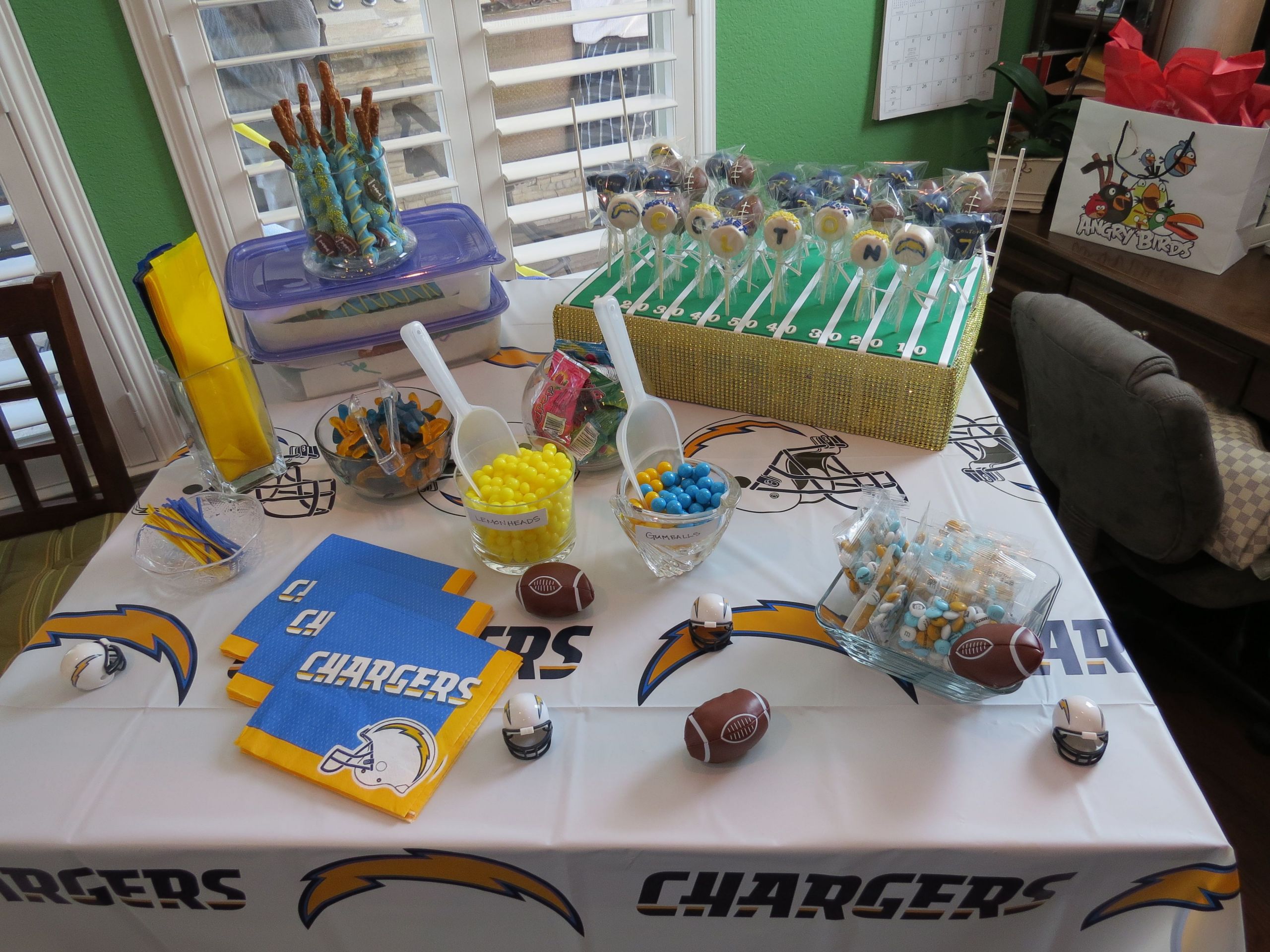 Birthday Party San Diego
 San Diego Charger Party Ideas Party Ideas
