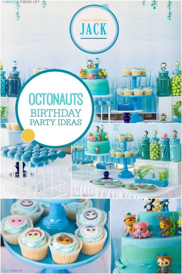 Birthday Party Supplies For Boys
 A Boy s Octonauts Inspired 3rd Birthday Party