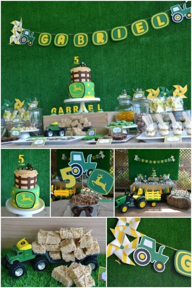 Birthday Party Supplies For Boys
 A Boy’s Tractor Birthday Party Spaceships and Laser Beams