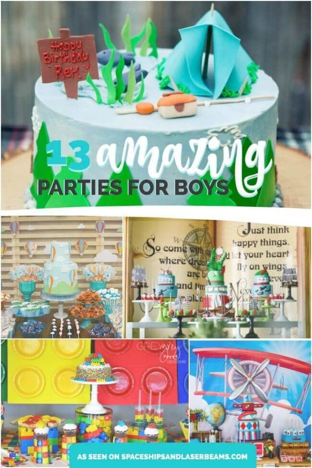Birthday Party Supplies For Boys
 Best Birthday Party Themes for Boys Spaceships and Laser