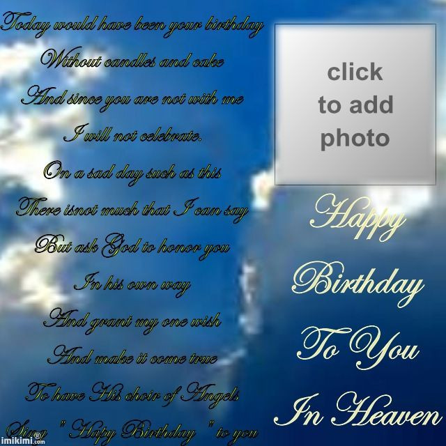 Birthday Quotes For Dad In Heaven
 Pin by Linda Roland on happy birthday in heaven