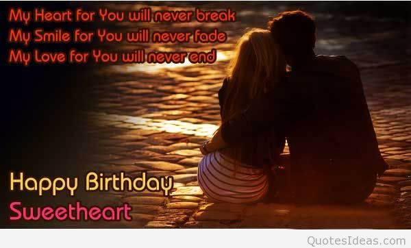 Birthday Quotes For My Love
 Birthday Quotes For Sweetheart QuotesGram