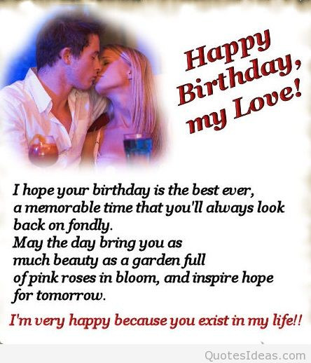 Birthday Quotes For My Love
 2016 Quotes Love QuotesGram