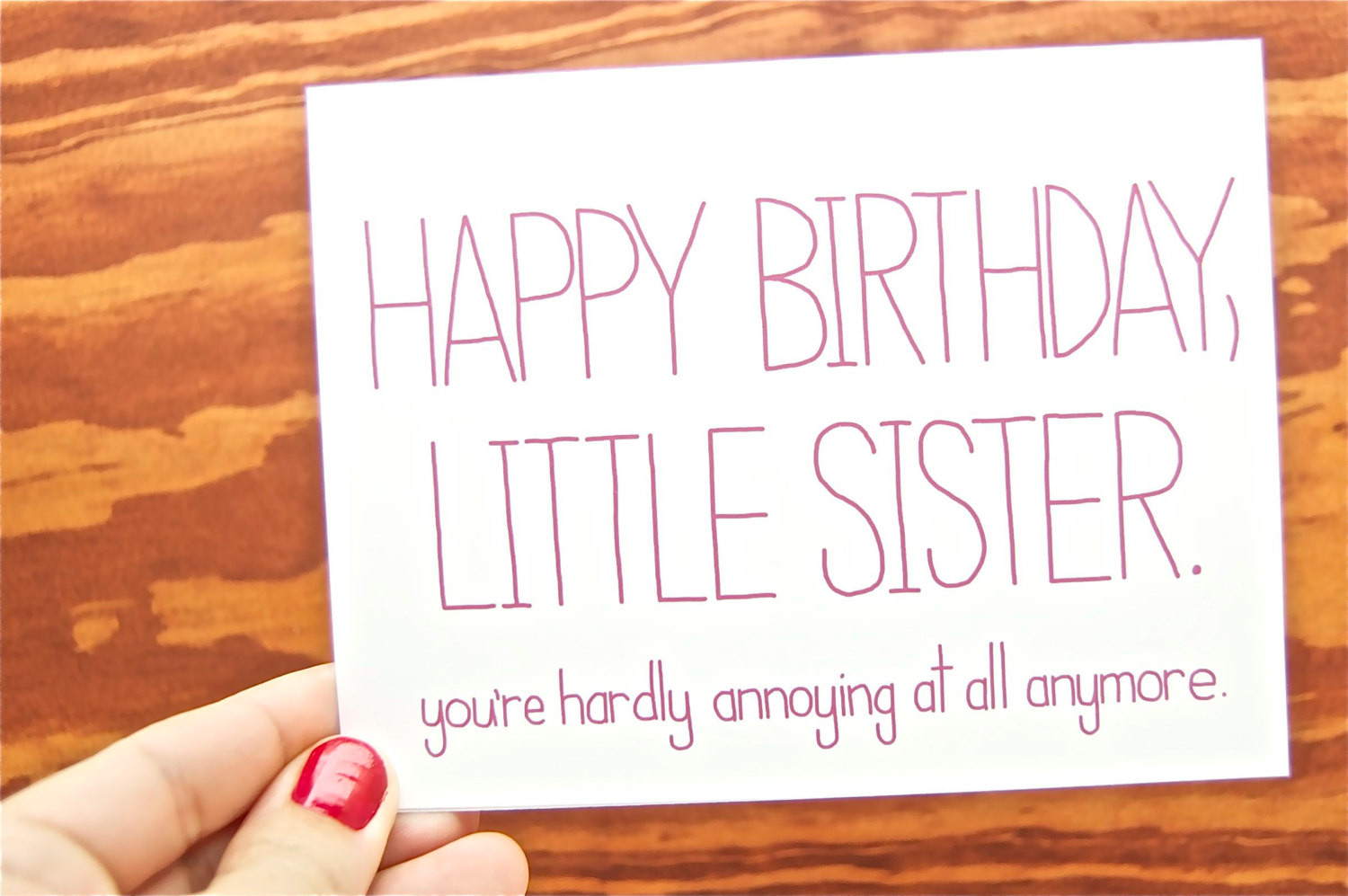 Birthday Quotes For Sister Funny
 Little Sister Quotes Funny QuotesGram