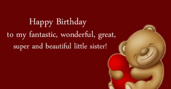 Birthday Quotes For Younger Sister
 Funny Sister Quotes