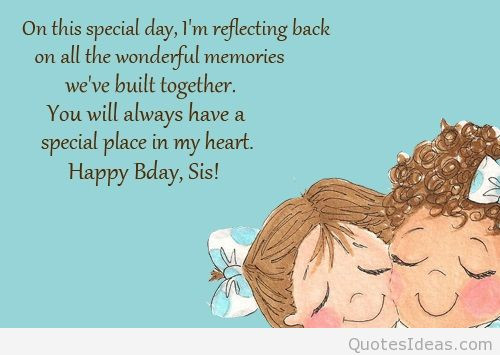 Birthday Quotes For Younger Sister
 Older Sister Quotes QuotesGram