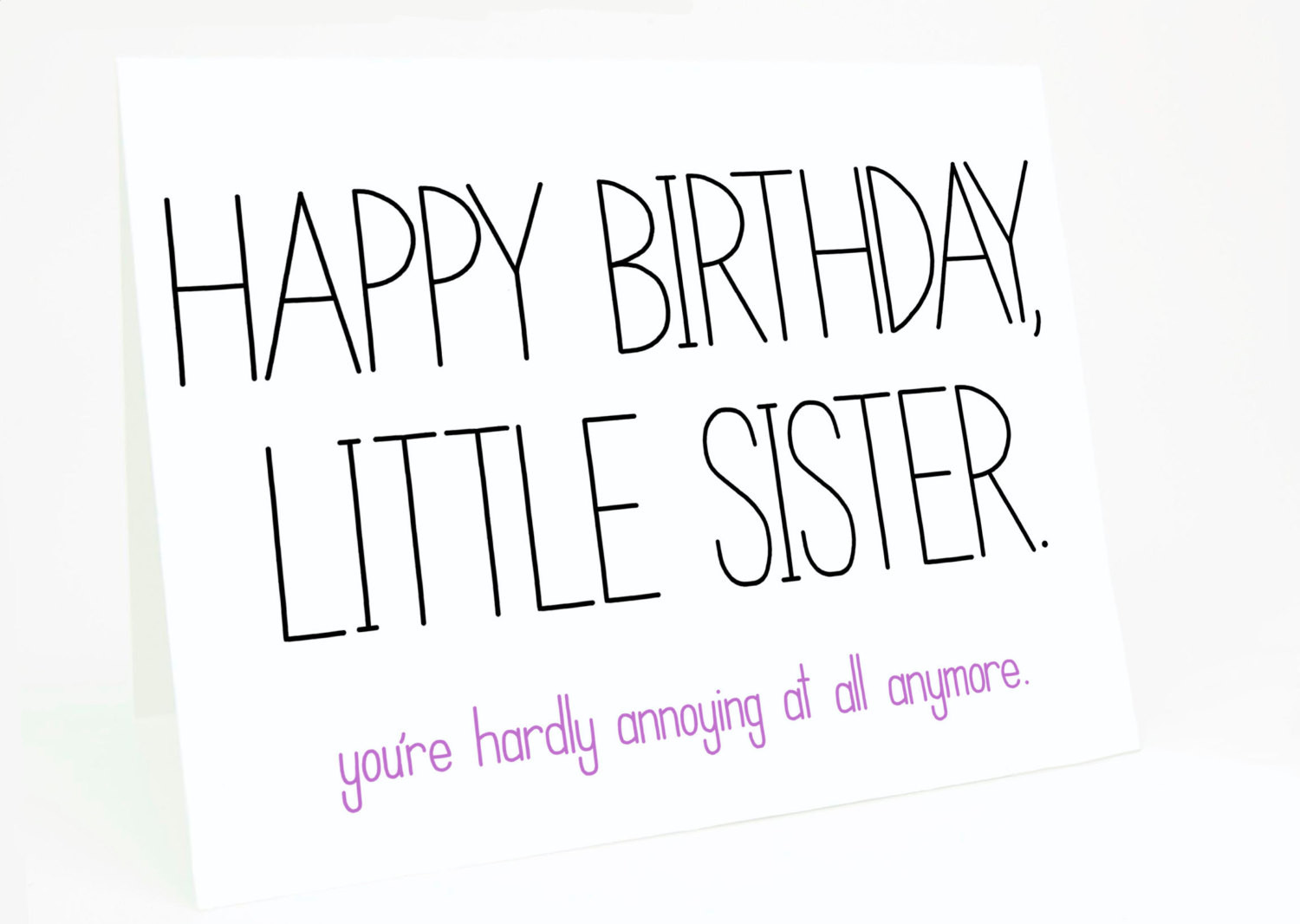 Birthday Quotes For Younger Sister
 Funny Birthday Quotes for younger Sister 7 – Funpro