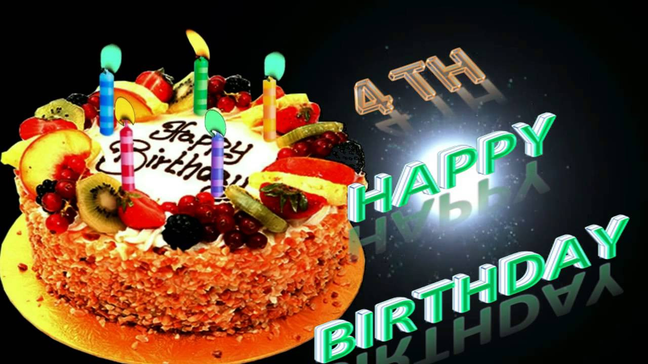 Birthday Wishes For 4 Year Old
 4th birthday wishes WhatsApp & greeting video