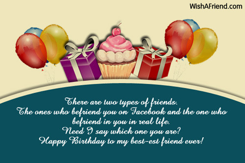 Birthday Wishes For Friend On Facebook
 HAPPY BIRTHDAY QUOTES FOR BEST FRIEND FACEBOOK image