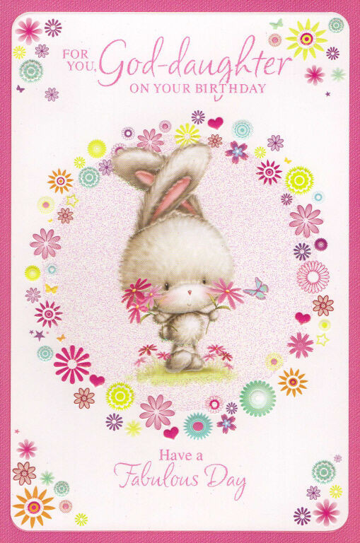 Birthday Wishes For Goddaughter
 goddaughter happy birthday card cute god daughter 11 x