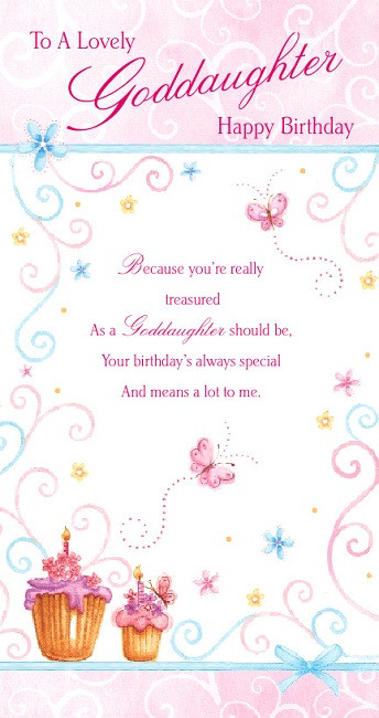 Birthday Wishes For Goddaughter
 Female Relation Birthday Greetings