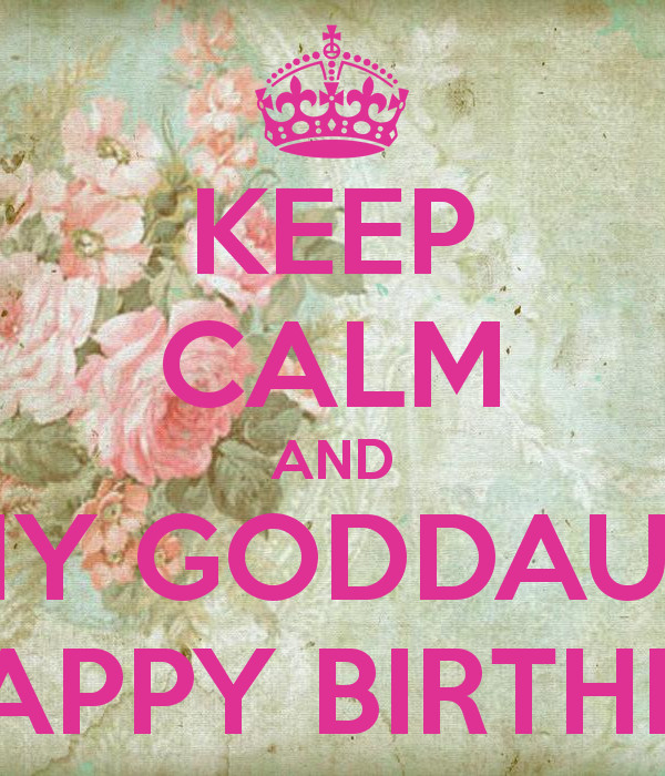 Birthday Wishes For Goddaughter
 Goddaughter Quotes QuotesGram