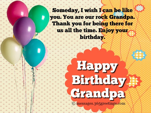 Birthday Wishes For Grandpa
 Birthday Wishes for Grandparents 365greetings