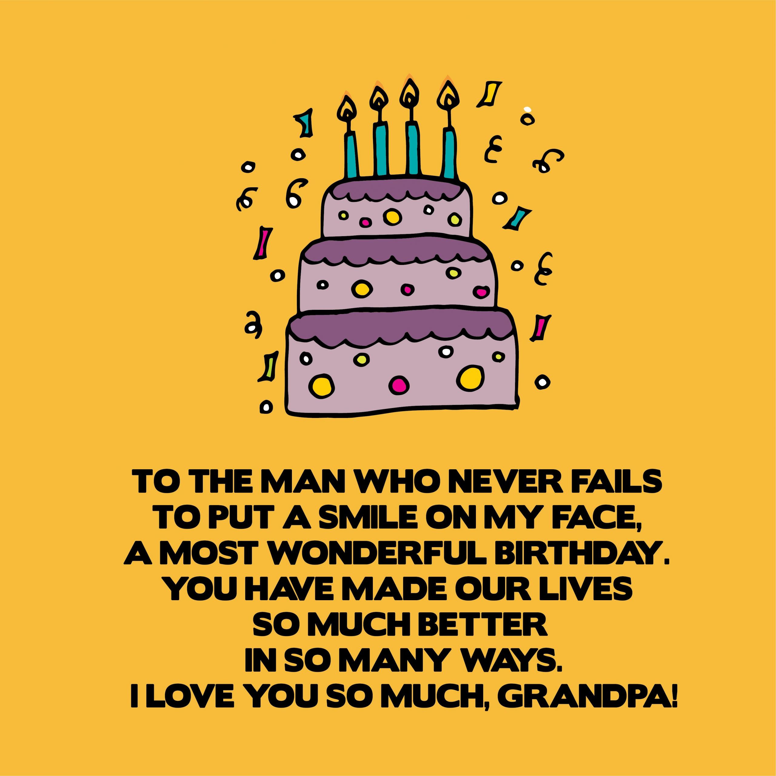 Birthday Wishes For Grandpa
 Top 200 Happy Birthday To Grandpa Wishes – Top Happy