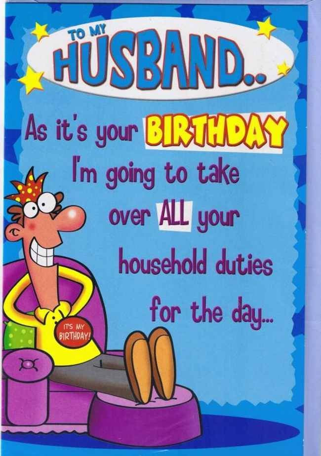 Birthday Wishes For Husband For Facebook
 Funny Happy Birthday Wishes For Husbands