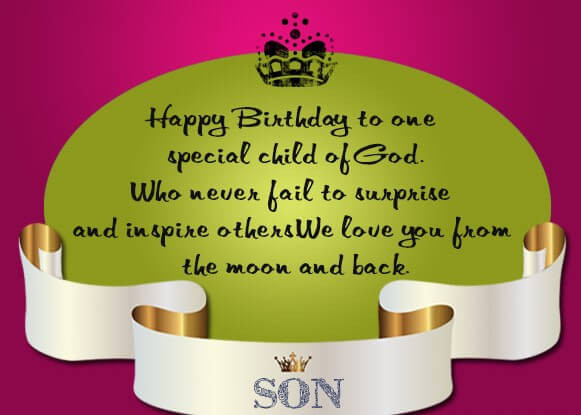 Birthday Wishes From Mom To Son
 50 Best Birthday Quotes for Son Quotes Yard