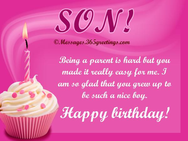 Birthday Wishes From Mom To Son
 BIRTHDAY QUOTES FOR A SON FROM HIS MOTHER image quotes at