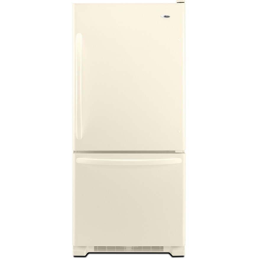 Bisque Refrigerator Bottom Freezer
 Amana ABB2224WEQ 21 9 cu ft Bottom Freezer Refrigerator