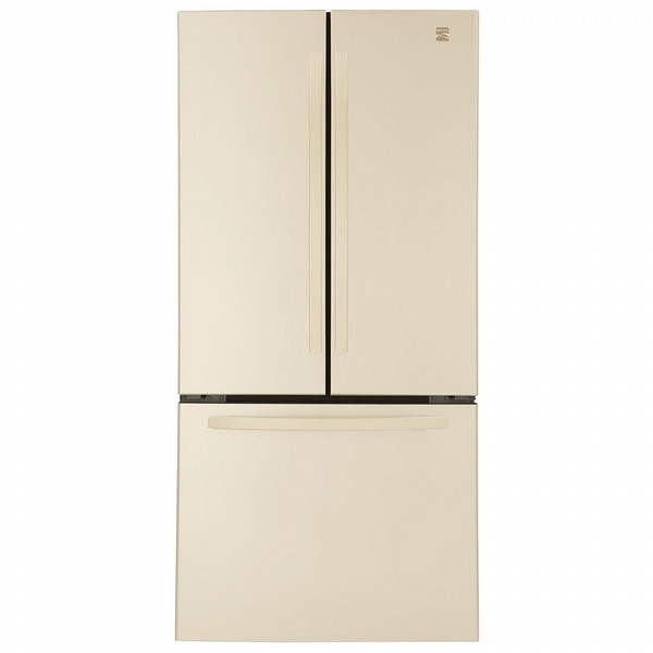 Bisque Refrigerator Bottom Freezer
 Kenmore 23 9 cu ft French Door Bottom Freezer