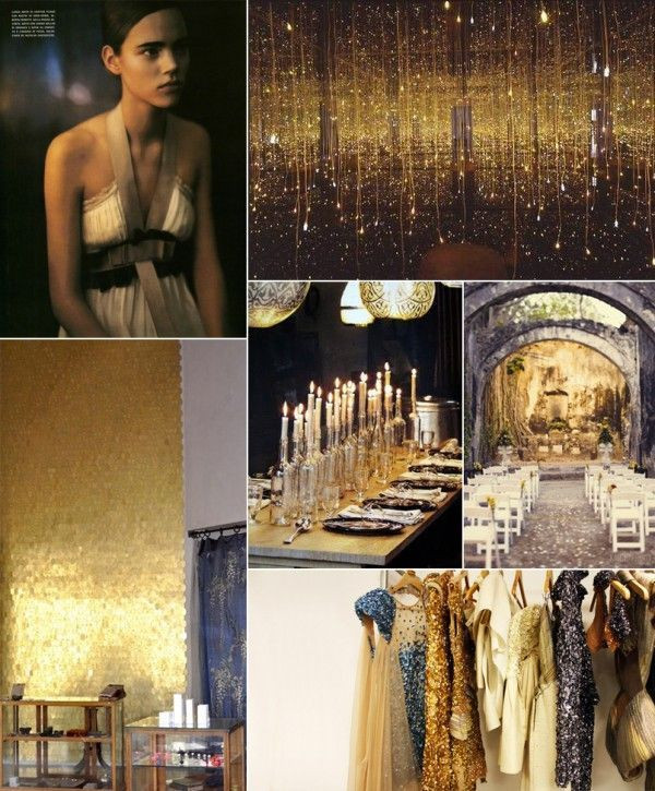 Black And Gold Wedding Theme
 Black and Gold Wedding Ideas ce Wed