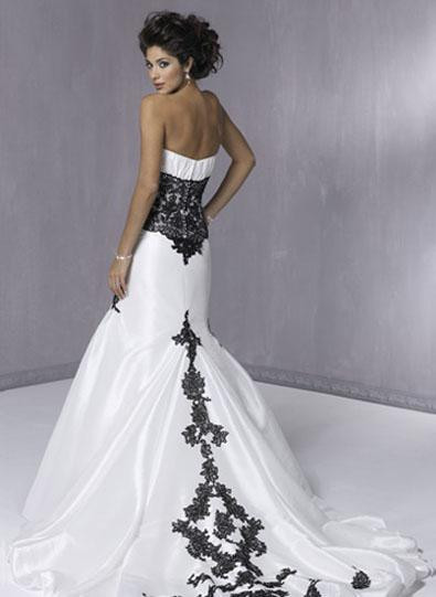 Black And White Wedding Dresses
 Ten Elegant Black and White Wedding Dresses – BestBride101