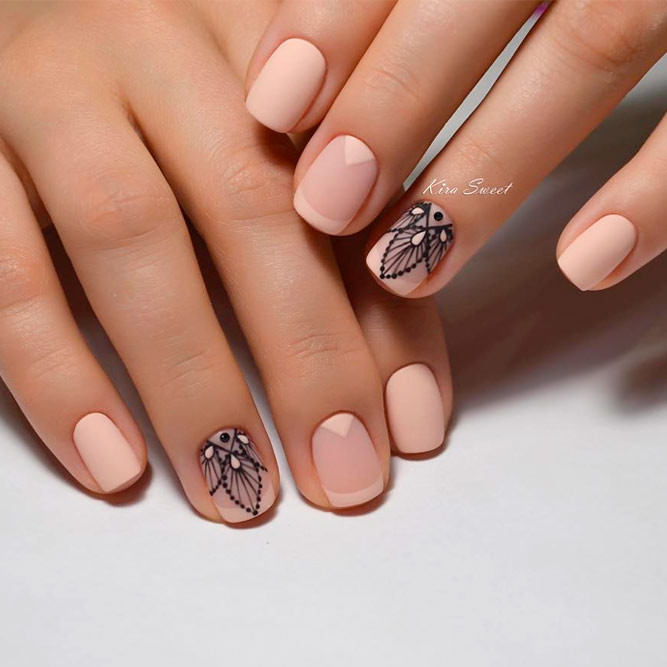 Black French Tip Nail Designs
 21 Summery French Tip Nail Designs