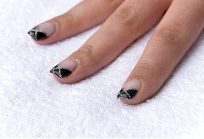 Black French Tip Nail Designs
 tattoink French Nails Design tips