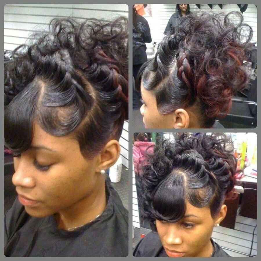 Black Girl Pin Up Hairstyles
 Pin on hair styles