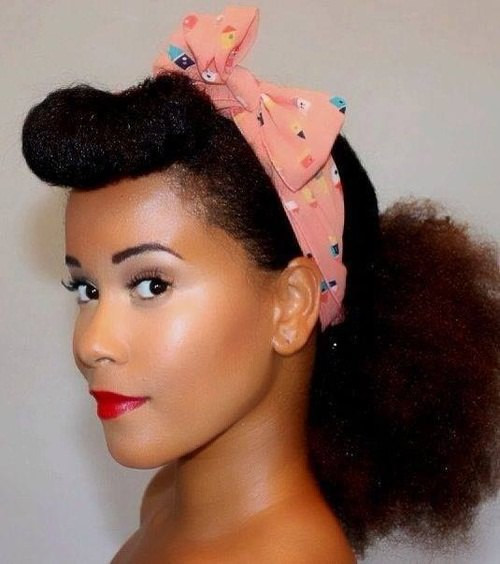 Black Girl Pin Up Hairstyles
 20 Fancy Twist Hairstyles for Natural Hair