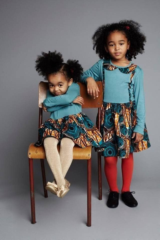 Black Kids Fashion
 African fashion African cloth children
