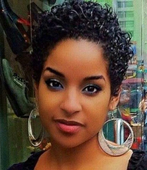 Black Short Hairstyles For Round Faces
 15 Inspirations of Short Haircuts For Black Women With