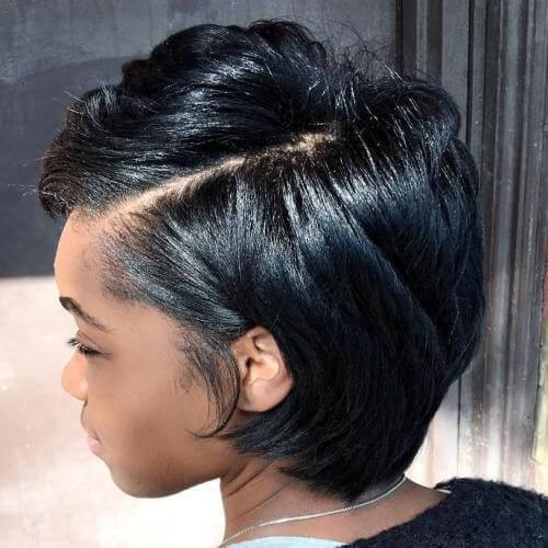 Black Short Hairstyles For Round Faces
 50 Perfect Short Haircuts for Round Faces