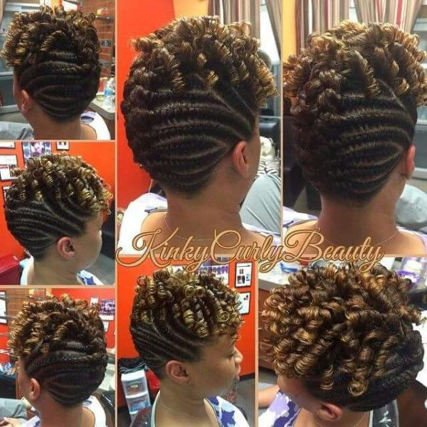 Black Updo Hairstyles With Twists
 Nice Flat Twists Updo Black Hair Information munity