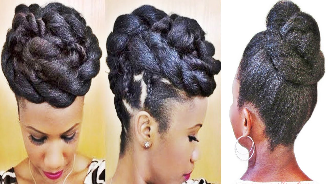 Black Updo Hairstyles With Twists
 Braids and Twists Updo Hairstyle for Black Women