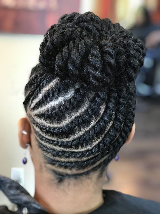 Black Updo Hairstyles With Twists
 Natural Hair Updos Hair Updos For Natural Black Hair