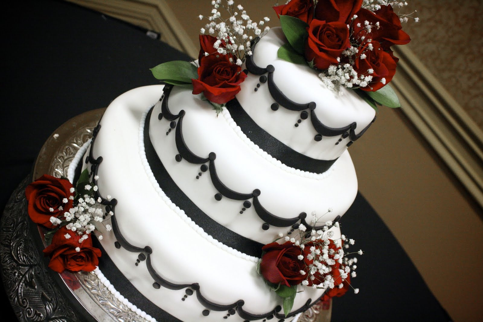 Black White And Red Wedding Cakes
 Parvin s blog catholic wedding program