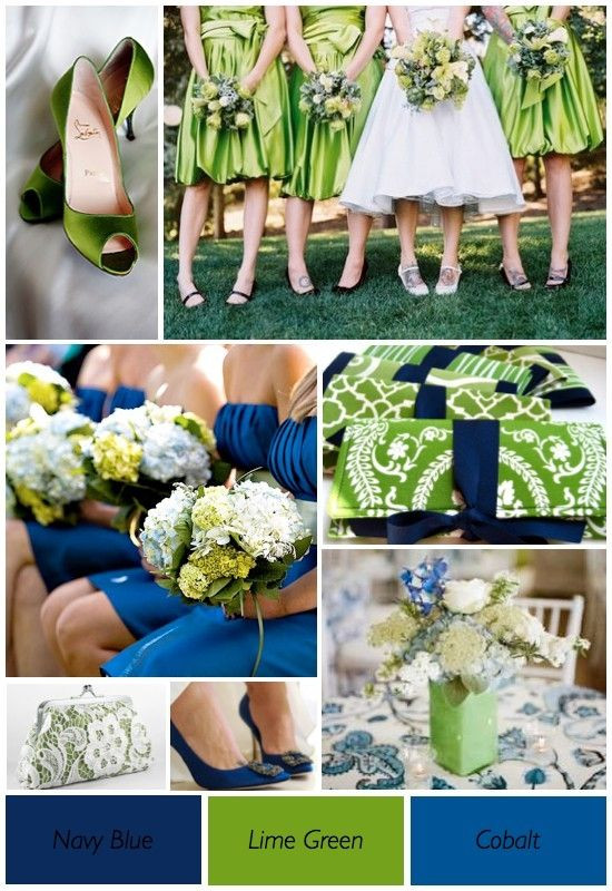 Blue And Green Wedding Colors
 Your Wedding in Colors Navy Blue and Green Arabia Weddings