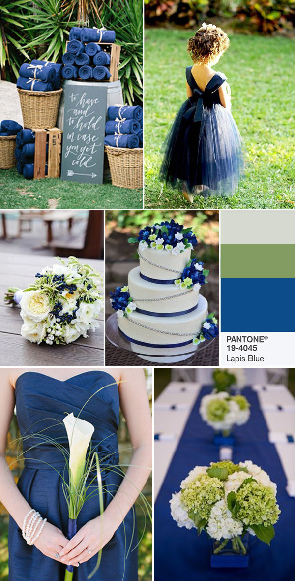 Blue And Green Wedding Colors
 Top 10 Spring Wedding Colors From Pantone For 2017