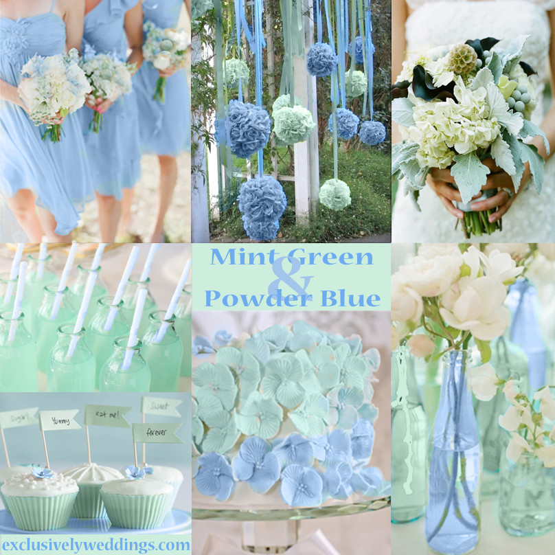 Blue And Green Wedding Colors
 The 10 All Time Most Popular Wedding Colors – Hit Now