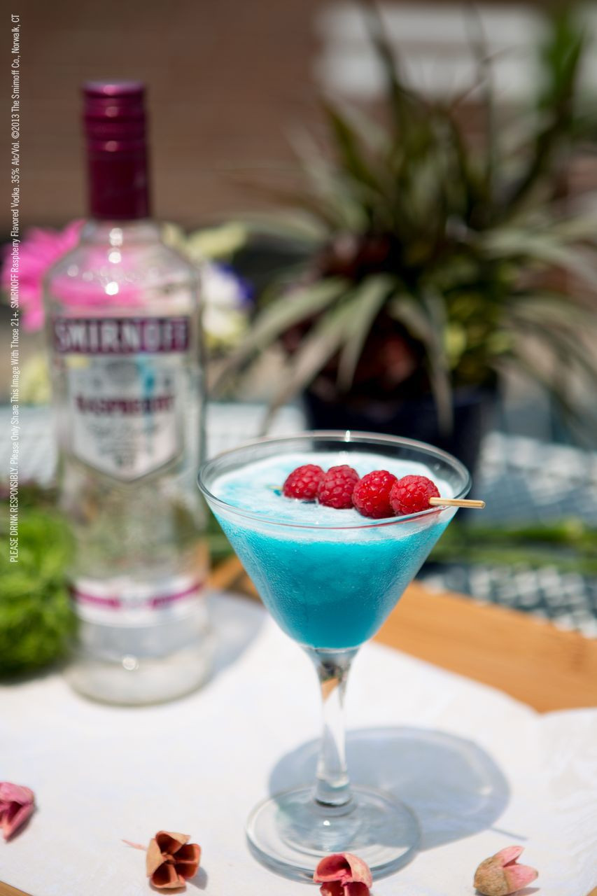 Blue Raspberry Vodka Drinks
 Smirnoff Frozen Blue Raspberry drink recipe with 1 5 oz