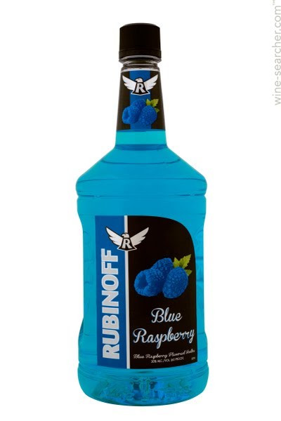 Blue Raspberry Vodka Drinks
 Rubinoff Blue Raspberry Vodka