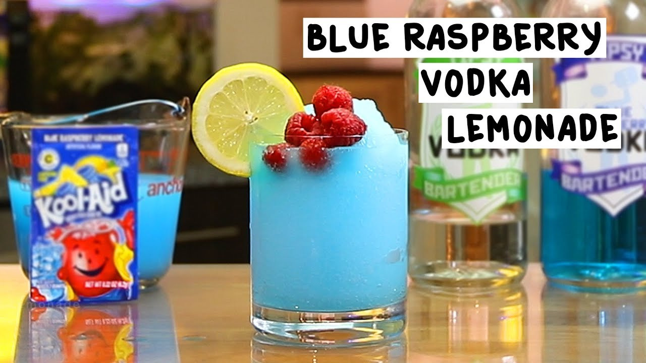 Blue Raspberry Vodka Drinks
 Blue Raspberry Vodka Lemonade Tipsy Bartender