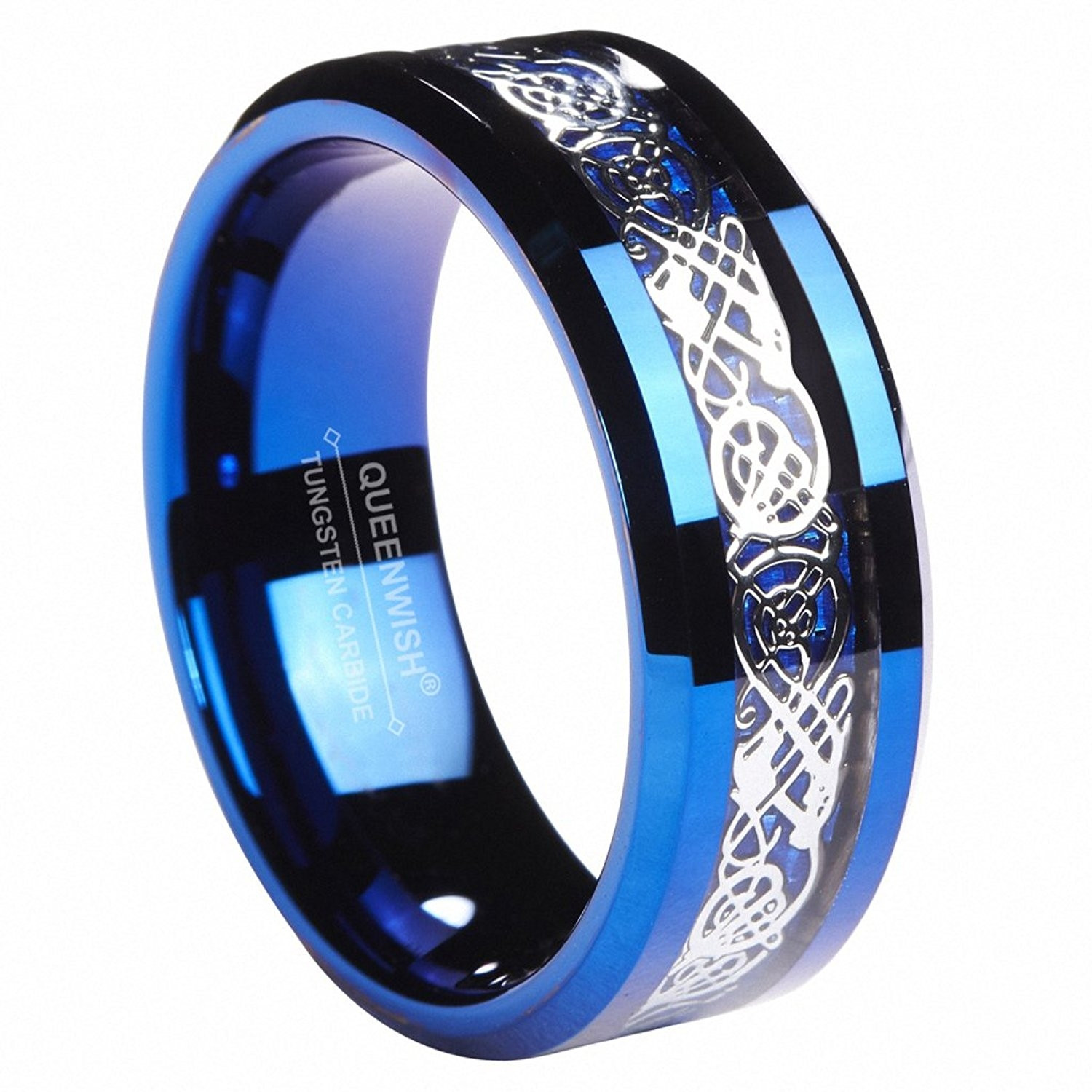 Blue Wedding Bands For Him
 Collection blue wedding band for him Matvuk