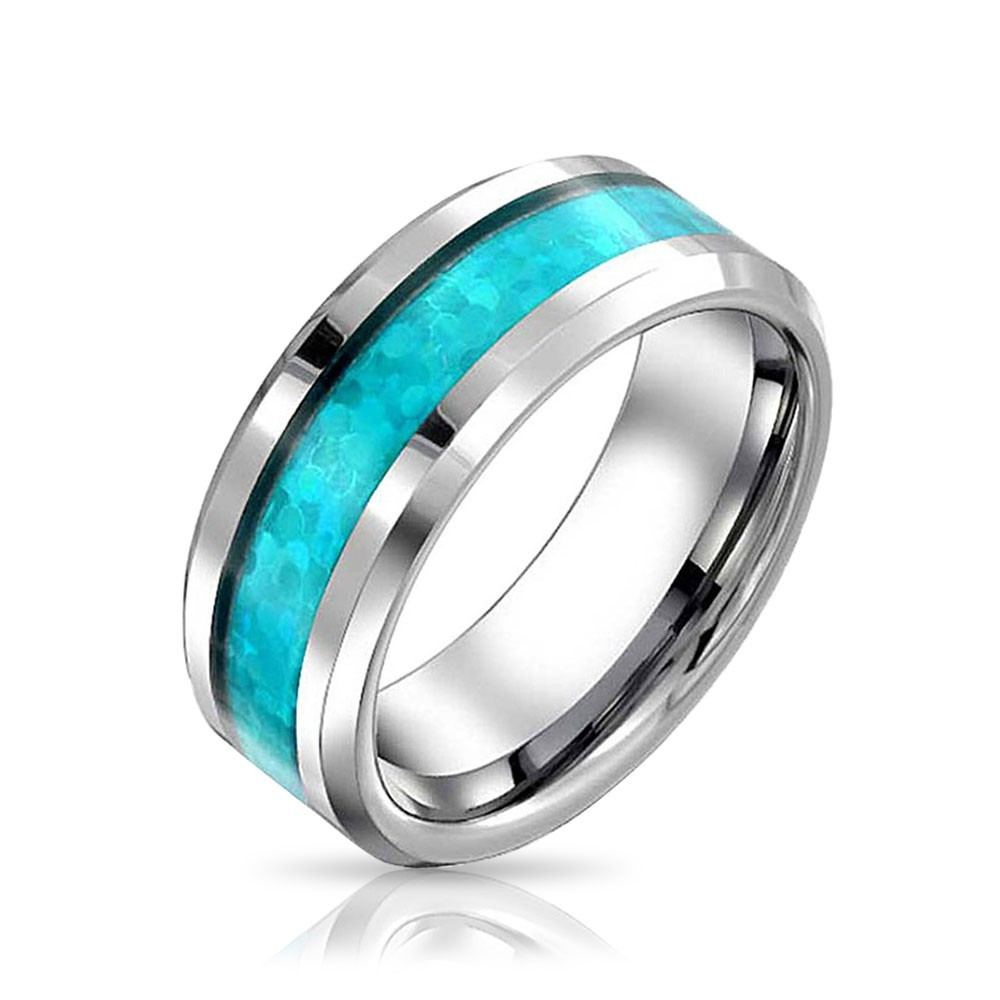 Blue Wedding Bands For Him
 Collection Blue Wedding Band For Him Matvuk